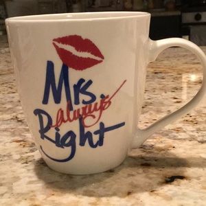 Pfaltzgraff mug “Mrs. Always Right”